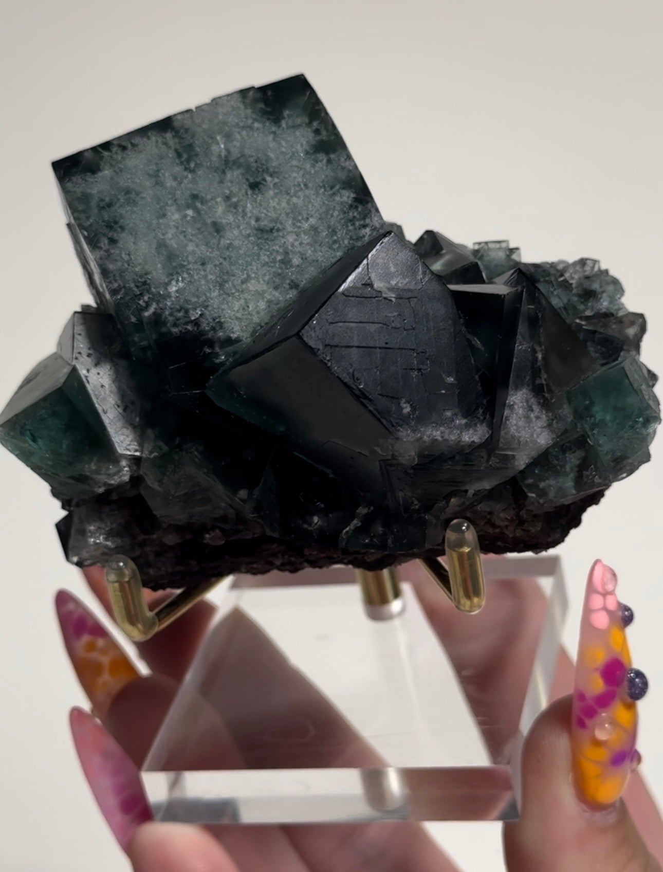 Rainbow’s End Pocket 🌈 Color Changing Fluorite from the Lady Annabella Mine, UK