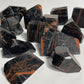 Large Black Obsidian with Iron Freeform: You Choose