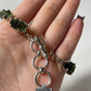 Moldavite Sterling Silver Toggle Bracelet: You Choose