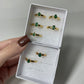 Emerald Gold Plated Ring: You Choose