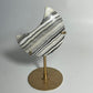 Zebra Calcite Moon Carving with Stand: You Choose