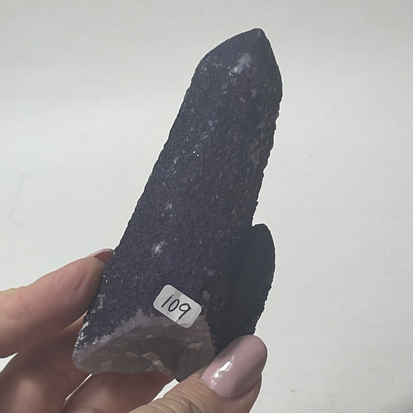Purple Fluorite Coated Candle Quartz Specimen from Inner Mongolia, China: You Choose