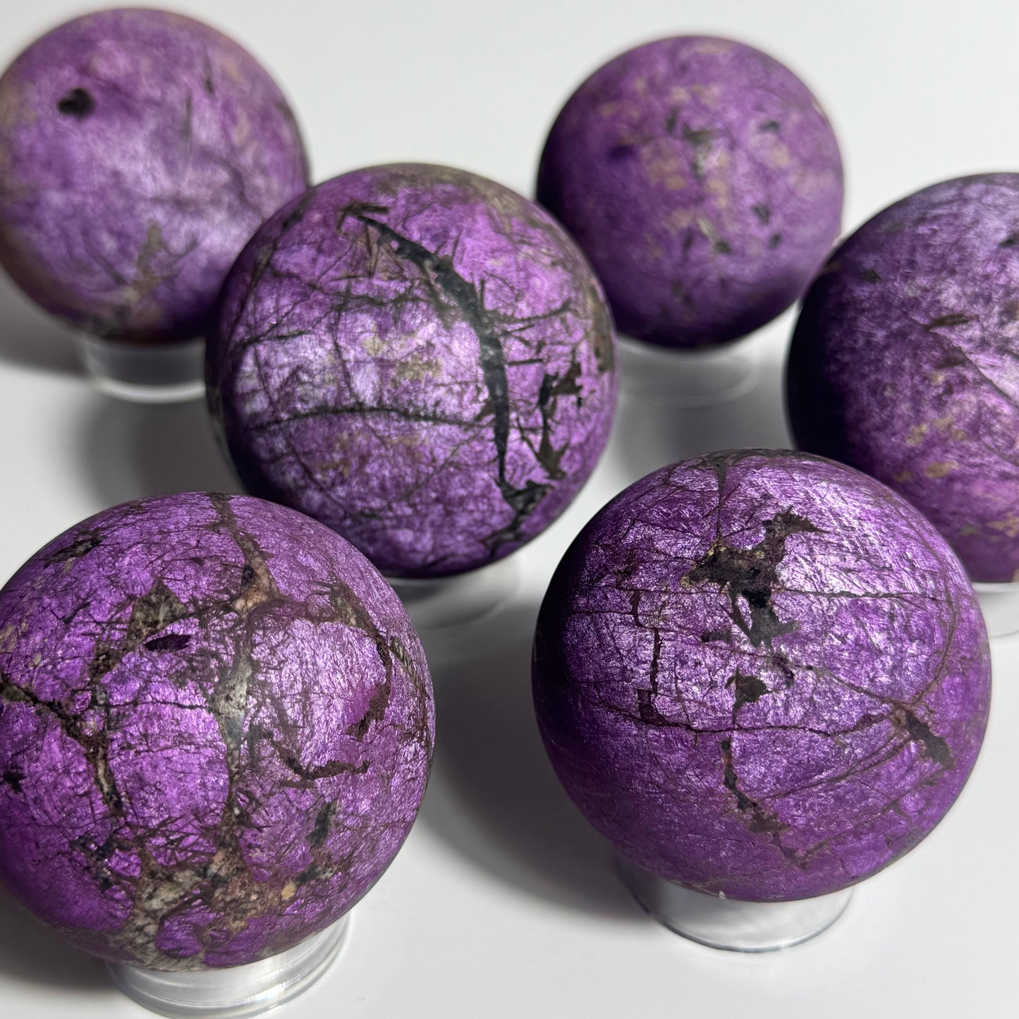 Purpurite Sphere from Minas Gerais, Brazil: You Choose