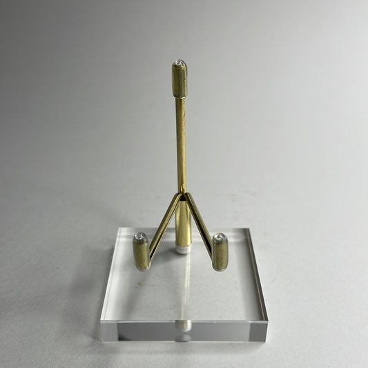 Small Gold Specimen Stand