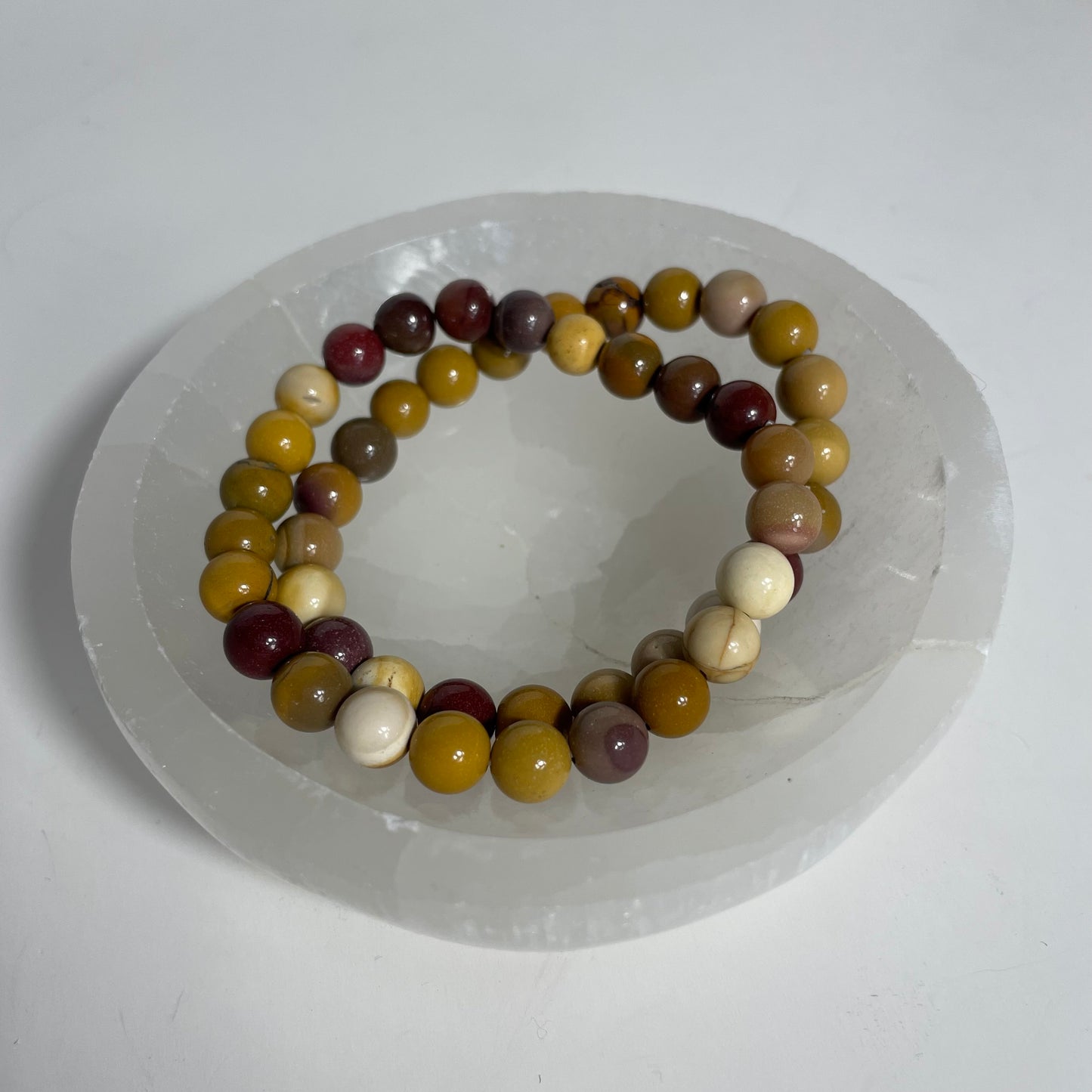 Mookaite Beaded Bracelet