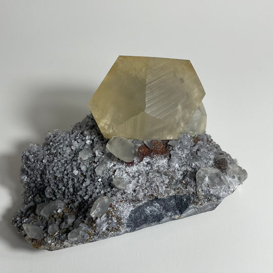 Fujian Calcite and Quartz Specimen from China