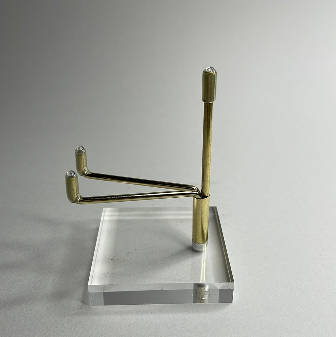 Small Gold Specimen Stand