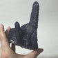 Purple Fluorite Coated Candle Quartz Specimen from Inner Mongolia, China: You Choose