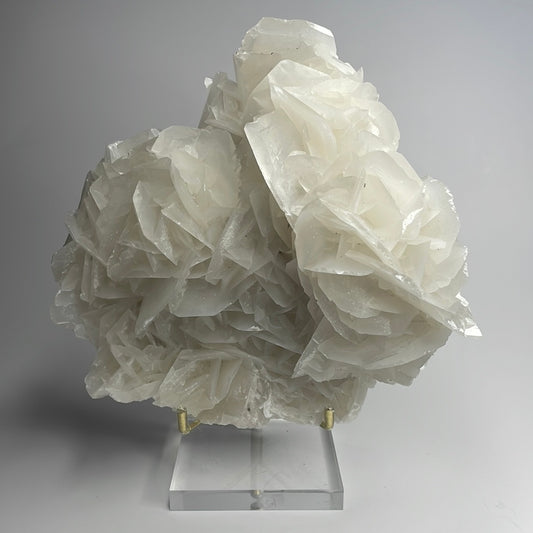 White Rose Calcite Specimen from Hunan, China (UV Reactive)