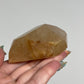 Gold Rutile in Quartz from Brazil: You Choose