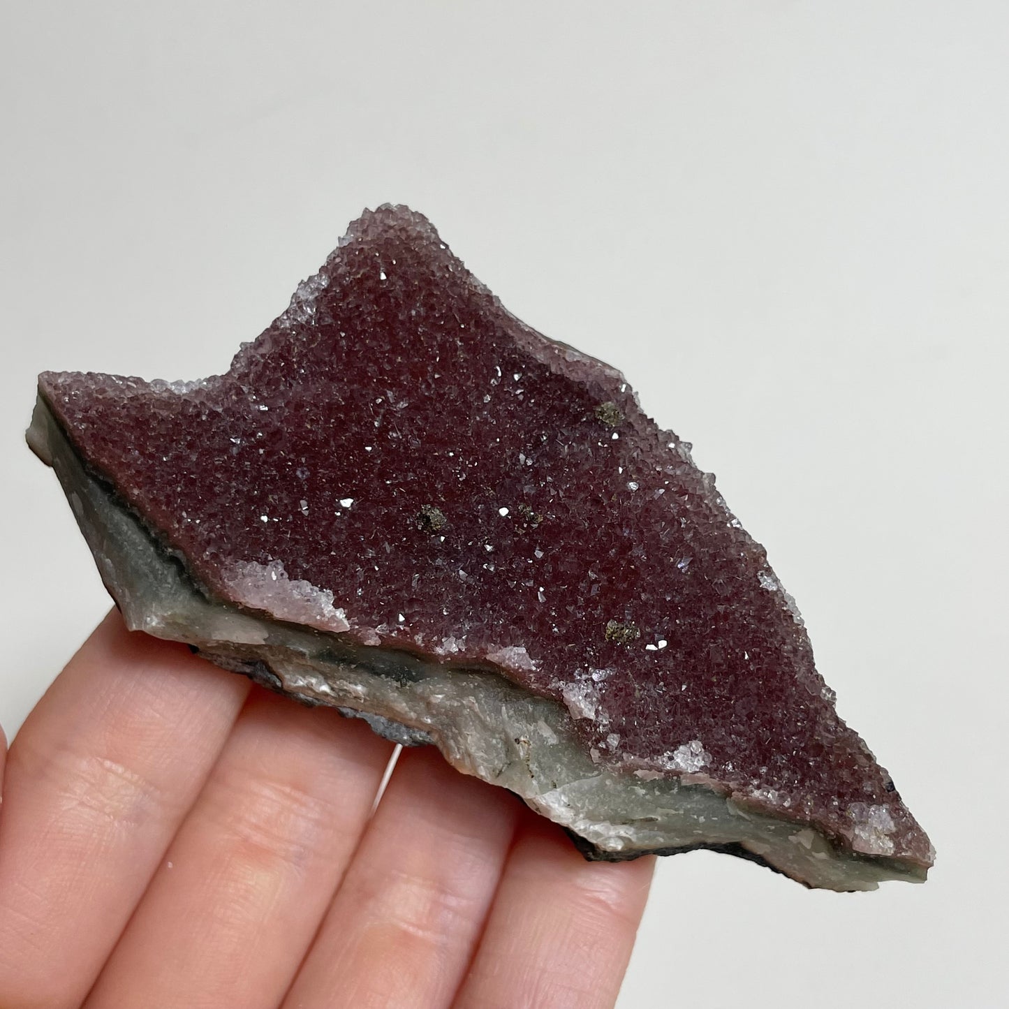 Rainbow Amethyst Specimen from Uruguay: You Choose