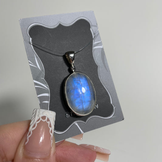 Moonstone Sterling Silver Pendant