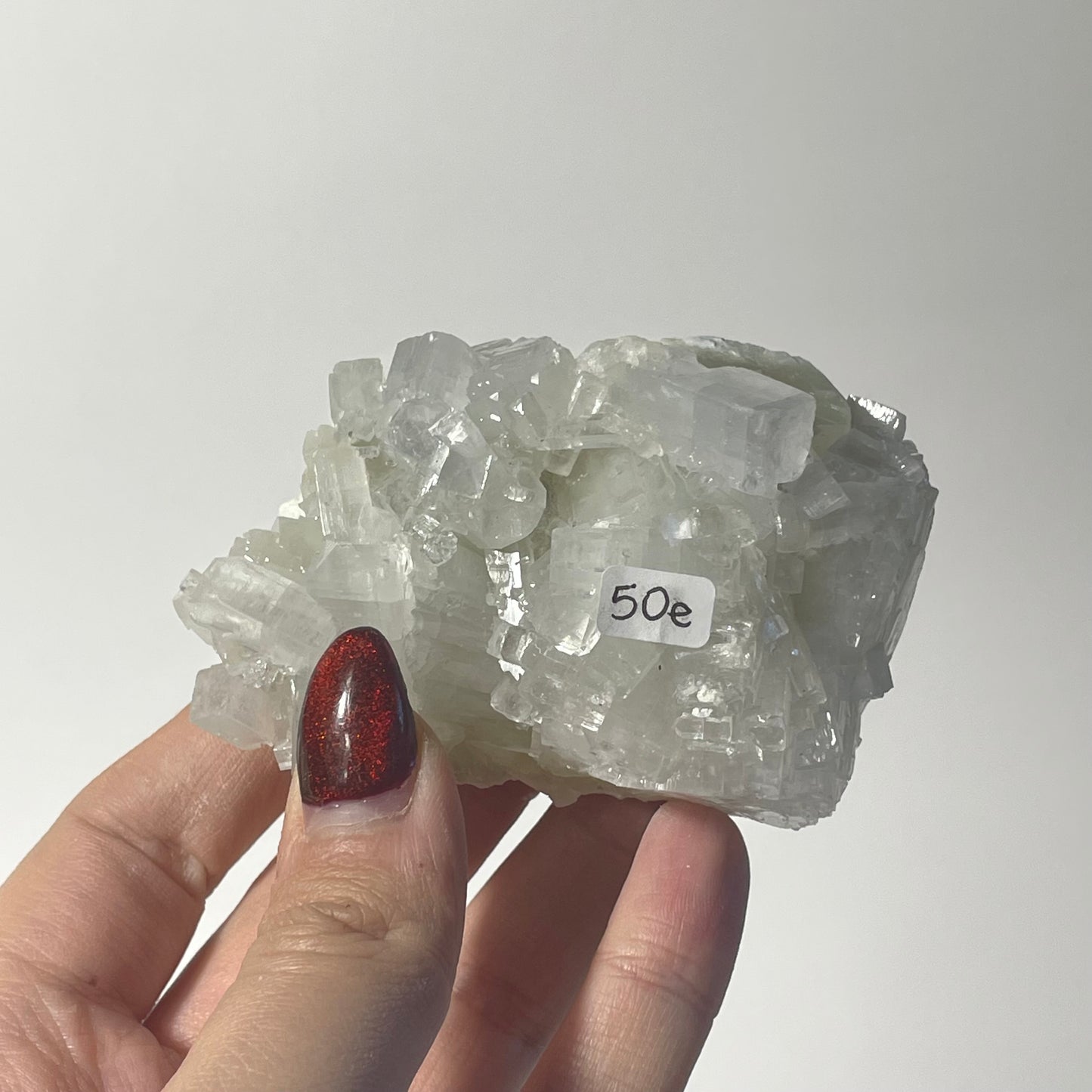Icy Apophyllite Specimen from India: You Choose