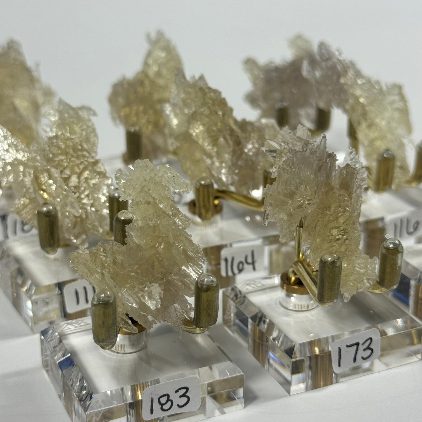 Etched Barite Specimen from Linwood Mine, Iowa: You Choose