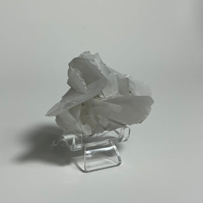 Bladed “White Rose” Calcite Specimen from Hunan, China: You Choose