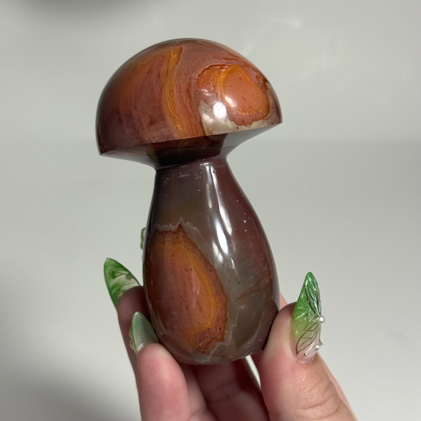 Polychrome Mushroom Carving: You Choose (Large)