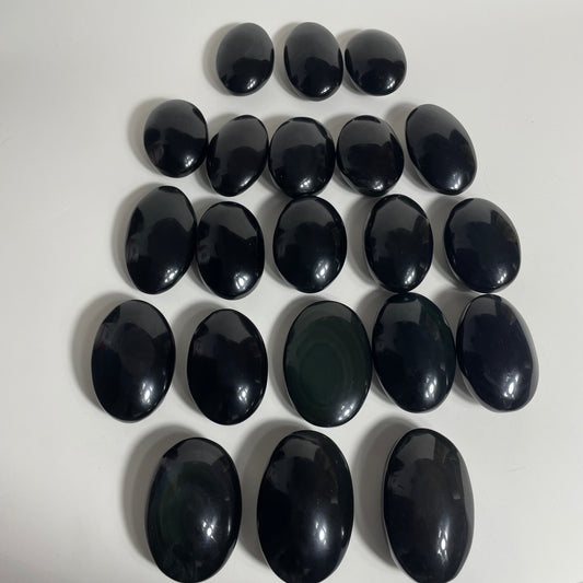 Rainbow Obsidian Palm Stone: You Choose