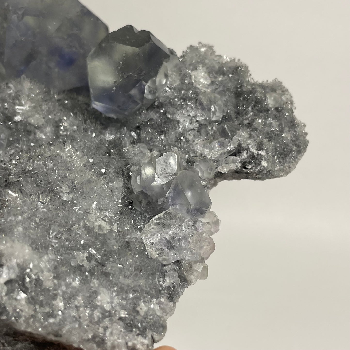 Fluorite with Quartz Specimen from Fujian, China