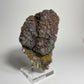 Iridescent Chalcopyrite on Calcite Specimen from China with Stand