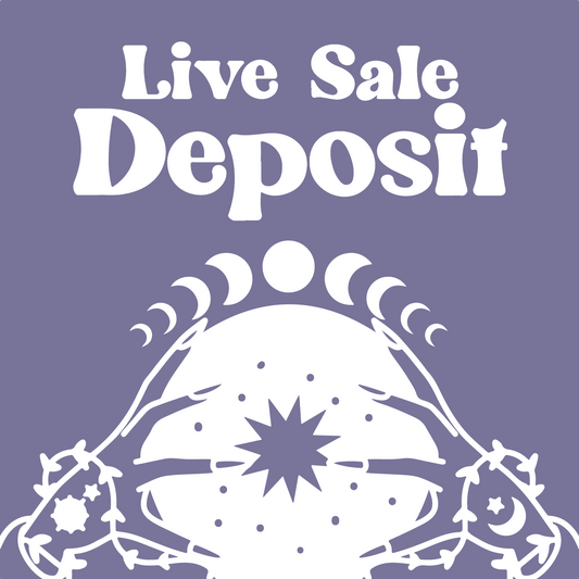 ✺ LIVE SALE DEPOSIT (read description)