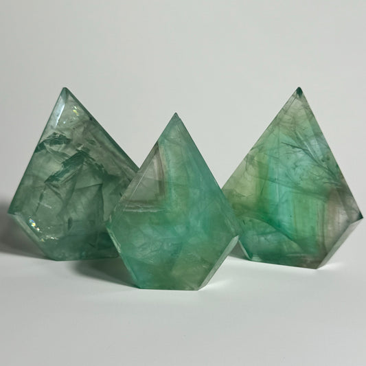 Fluorite Diamond Flame Carving: You Choose