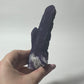 Purple Fluorite Coated Candle Quartz Specimen from Inner Mongolia, China: You Choose