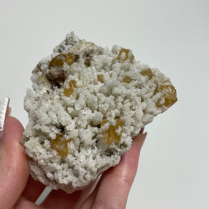 Calcite on Mordenite from India: You Choose