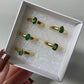 Emerald Gold Plated Ring: You Choose