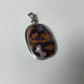 Purple Passion Agate (Sierra Madre) Sterling Silver Pendant