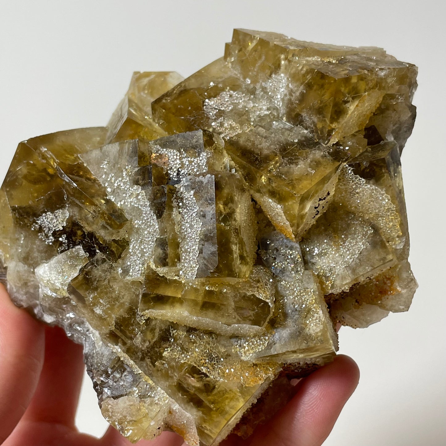 Fluorite and Quartz Specimen from St. Peter’s Mine, England