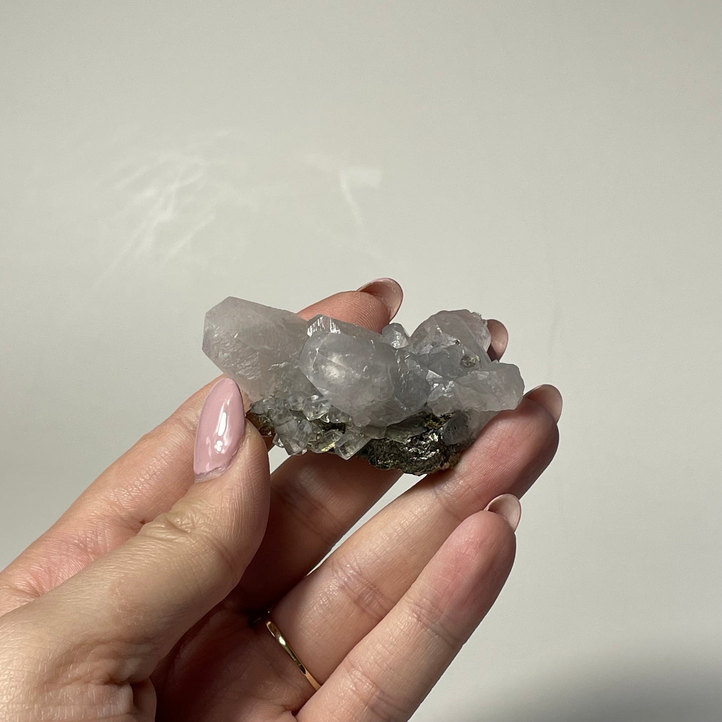 Calcite and Pyrite Specimen from Ancash, Peru: You Choose