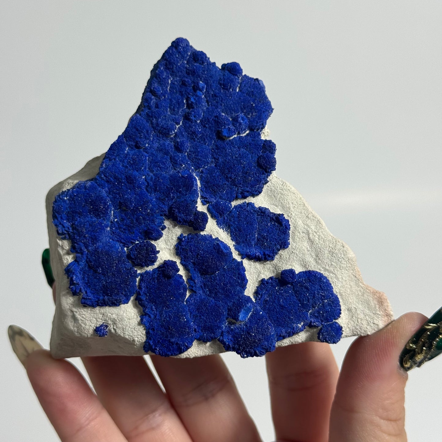 Azurite Sun Specimen from Malbunka Copper Mine, Areyonga, Australia: You Choose