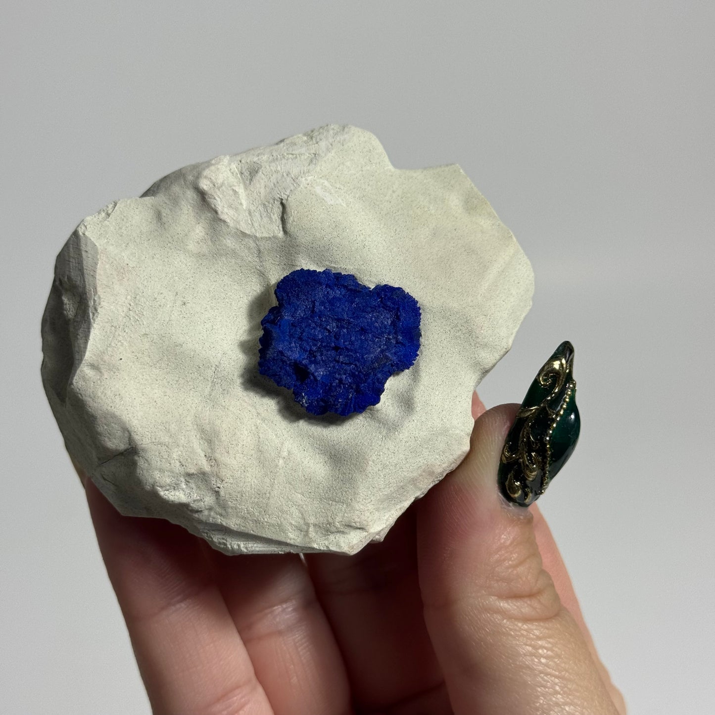 Azurite Sun Specimen from Malbunka Copper Mine, Areyonga, Australia: You Choose