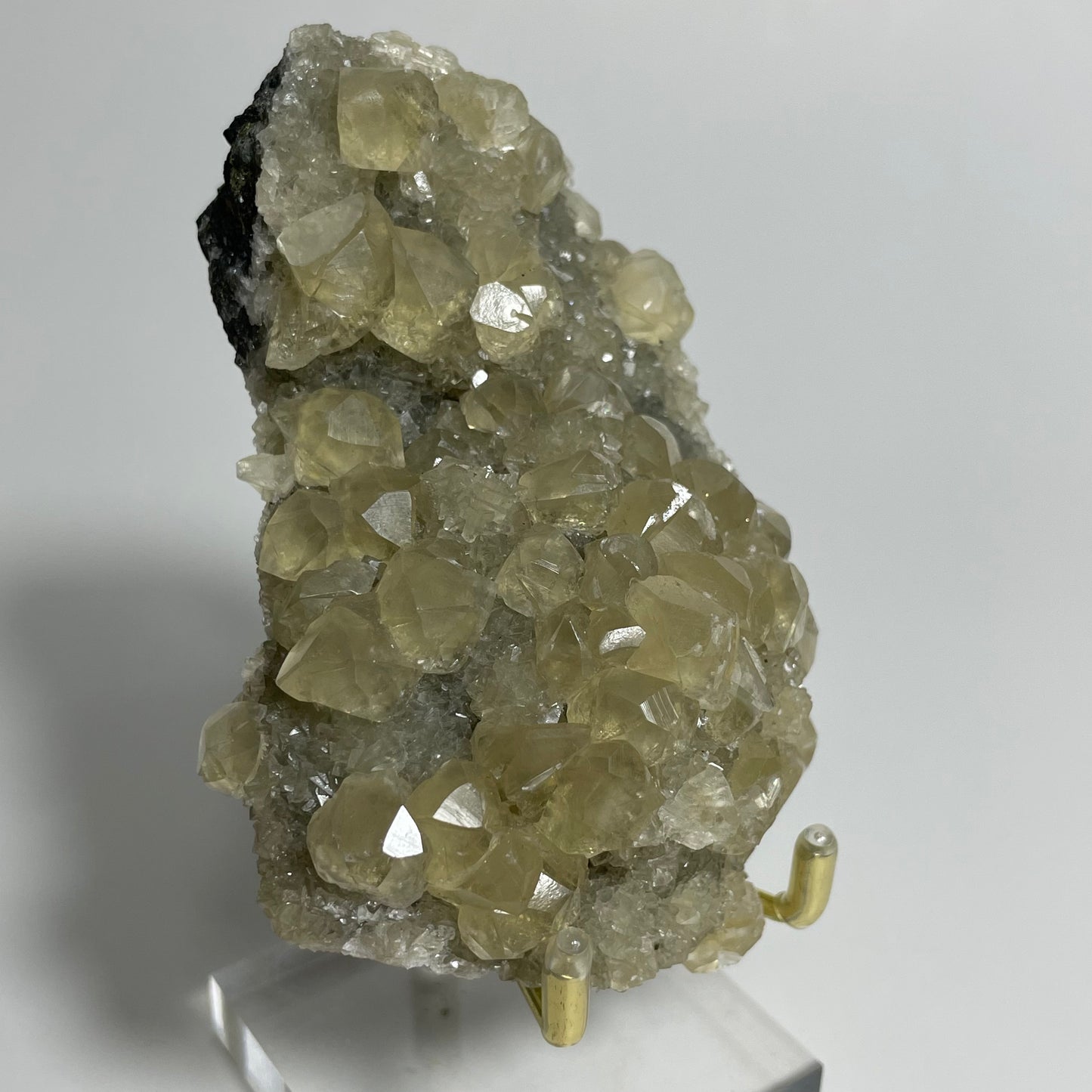 Calcite and Quartz Specimen from Longyan, China “H"