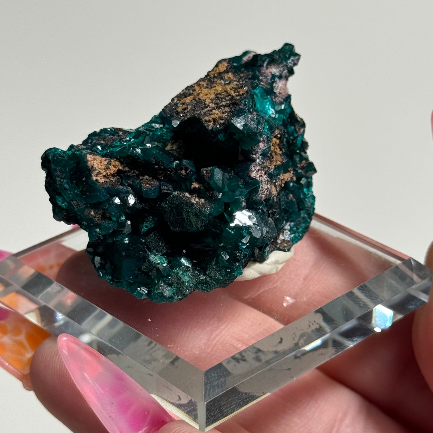 Dioptase Specimen from the Tantara Mine, DR Congo: You Choose