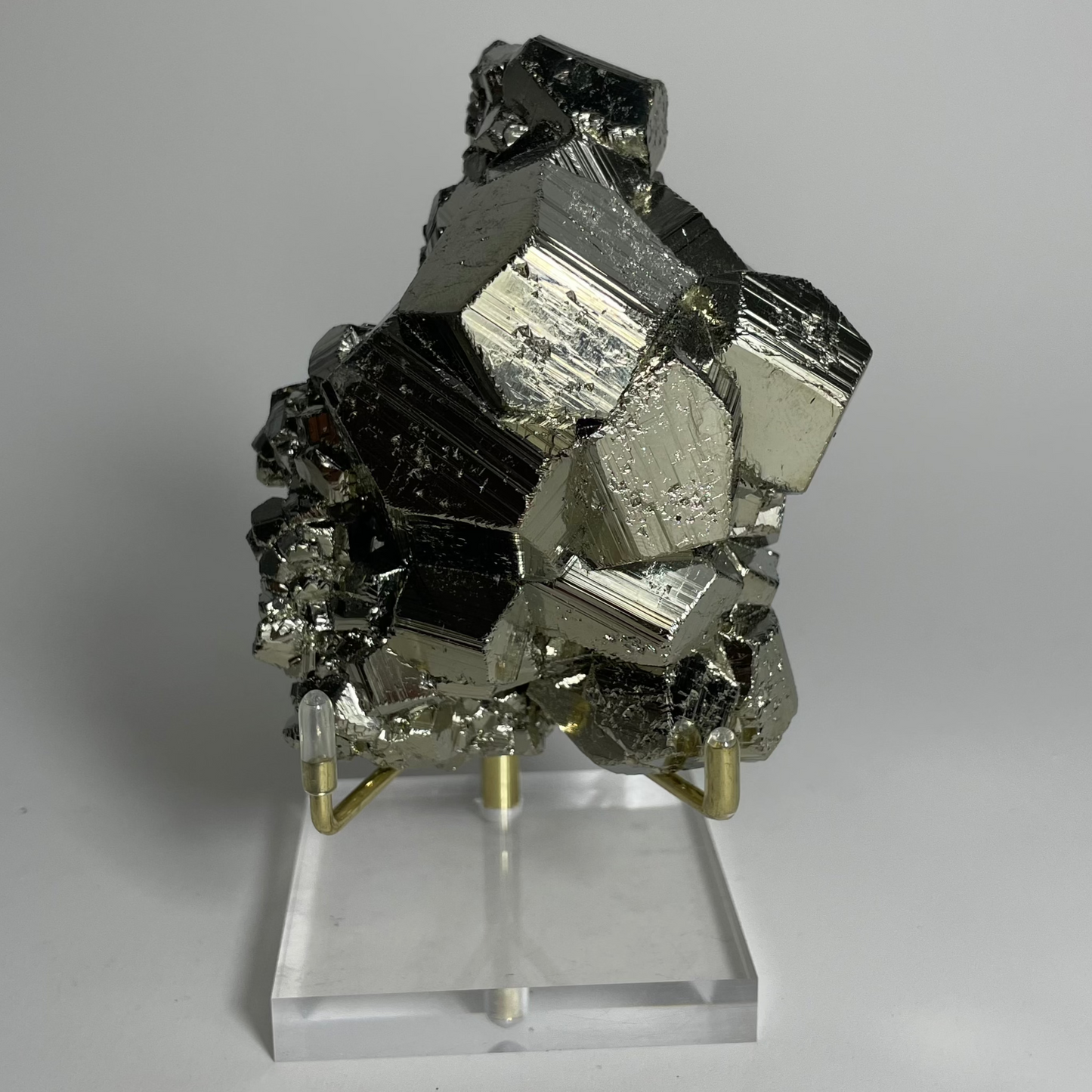 Pyrite Specimen from the Racracancha Mine, Peru “D"