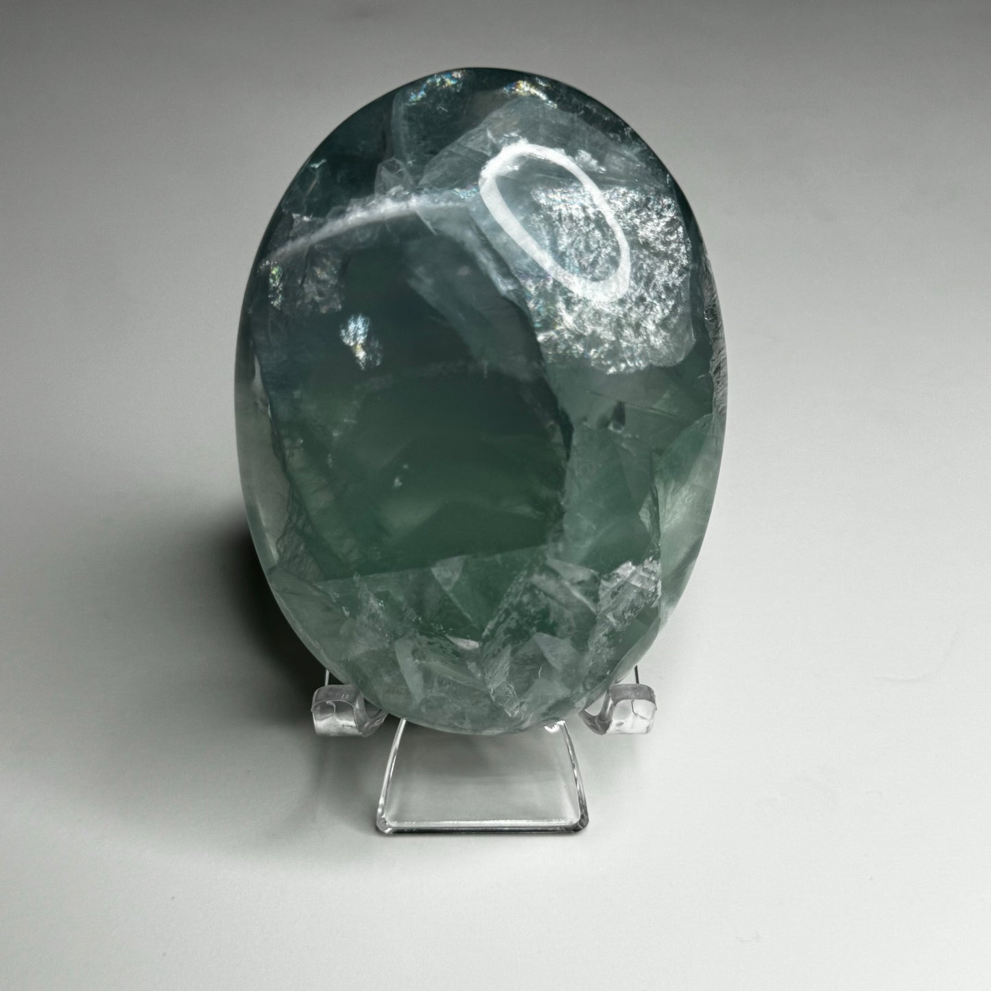 XL Mexican Fluorite Palm Stone: You Choose