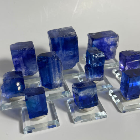 Blue Halite Specimen from Iran: You Choose