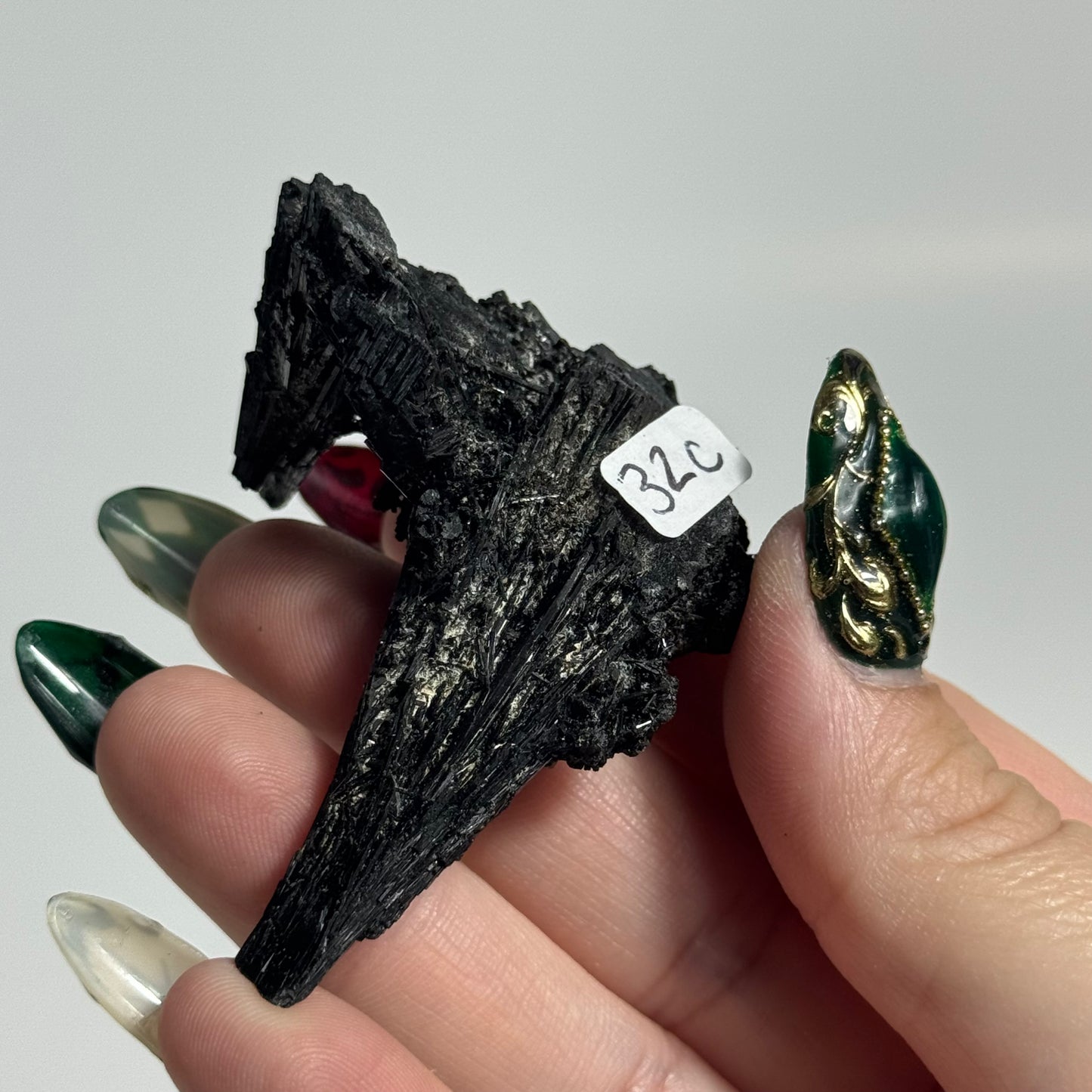 Black Tourmaline Specimen from Erongo Mountains, Namibia: You Choose