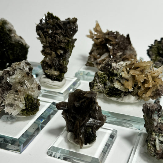 Axinite with Epidote Specimen from Lima, Peru: You Choose