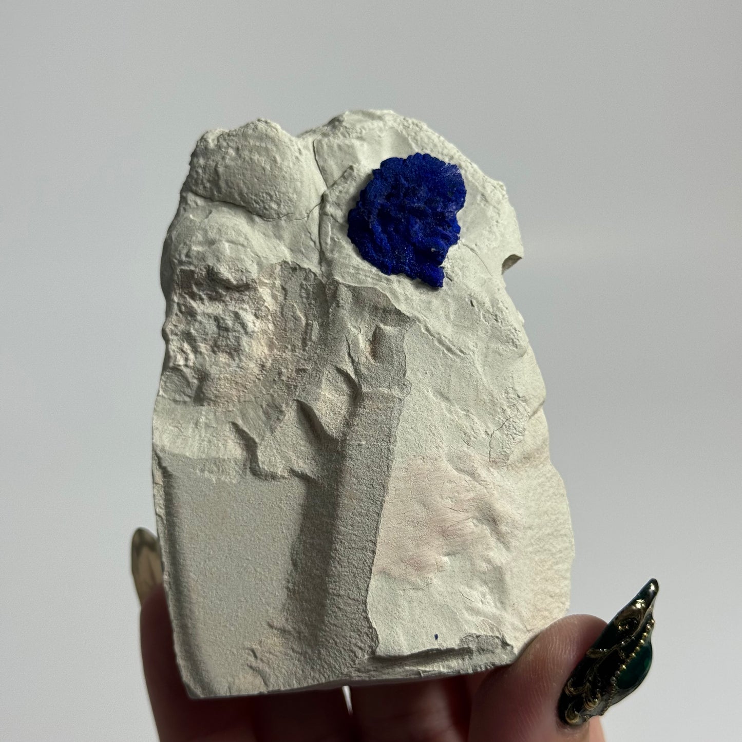 Azurite Sun Specimen from Malbunka Copper Mine, Areyonga, Australia: You Choose