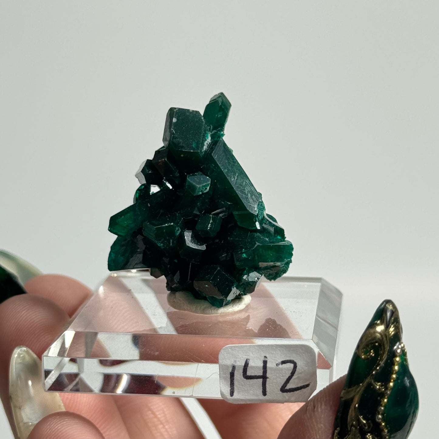 Dioptase Specimen from Mindouli, DRC: You Choose