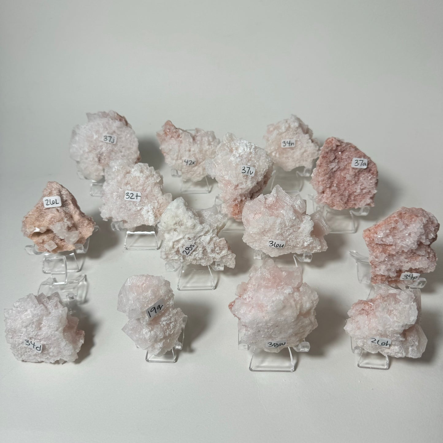 Pink Halite Specimen from Searles Lake, California: You Choose