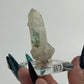 Vanadium Beryl on Quartz Specimen from Nasarawa Egon, Nigeria: You Choose