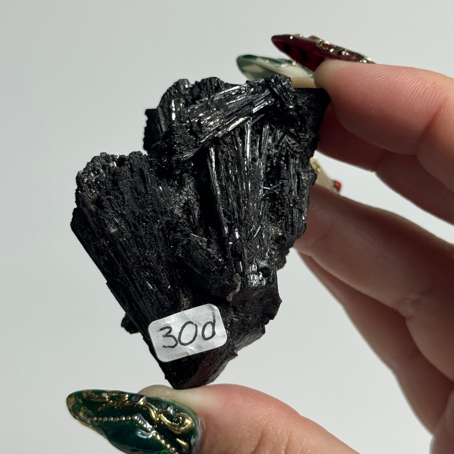 Black Tourmaline Specimen from Erongo Mountains, Namibia: You Choose