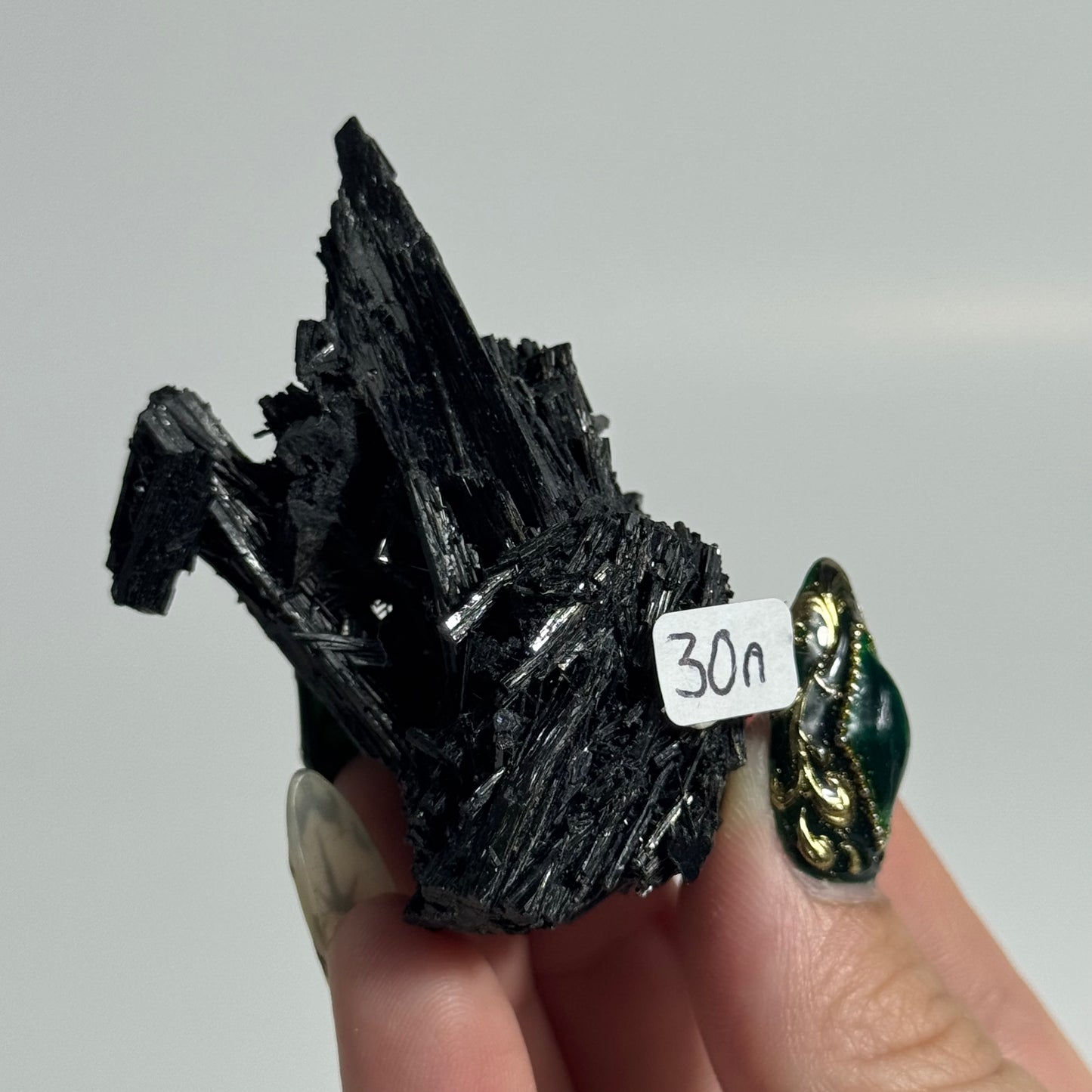 Black Tourmaline Specimen from Erongo Mountains, Namibia: You Choose