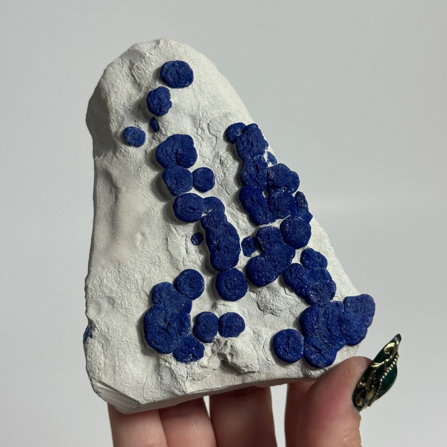 Azurite Sun Specimen from Malbunka Copper Mine, Areyonga, Australia: You Choose