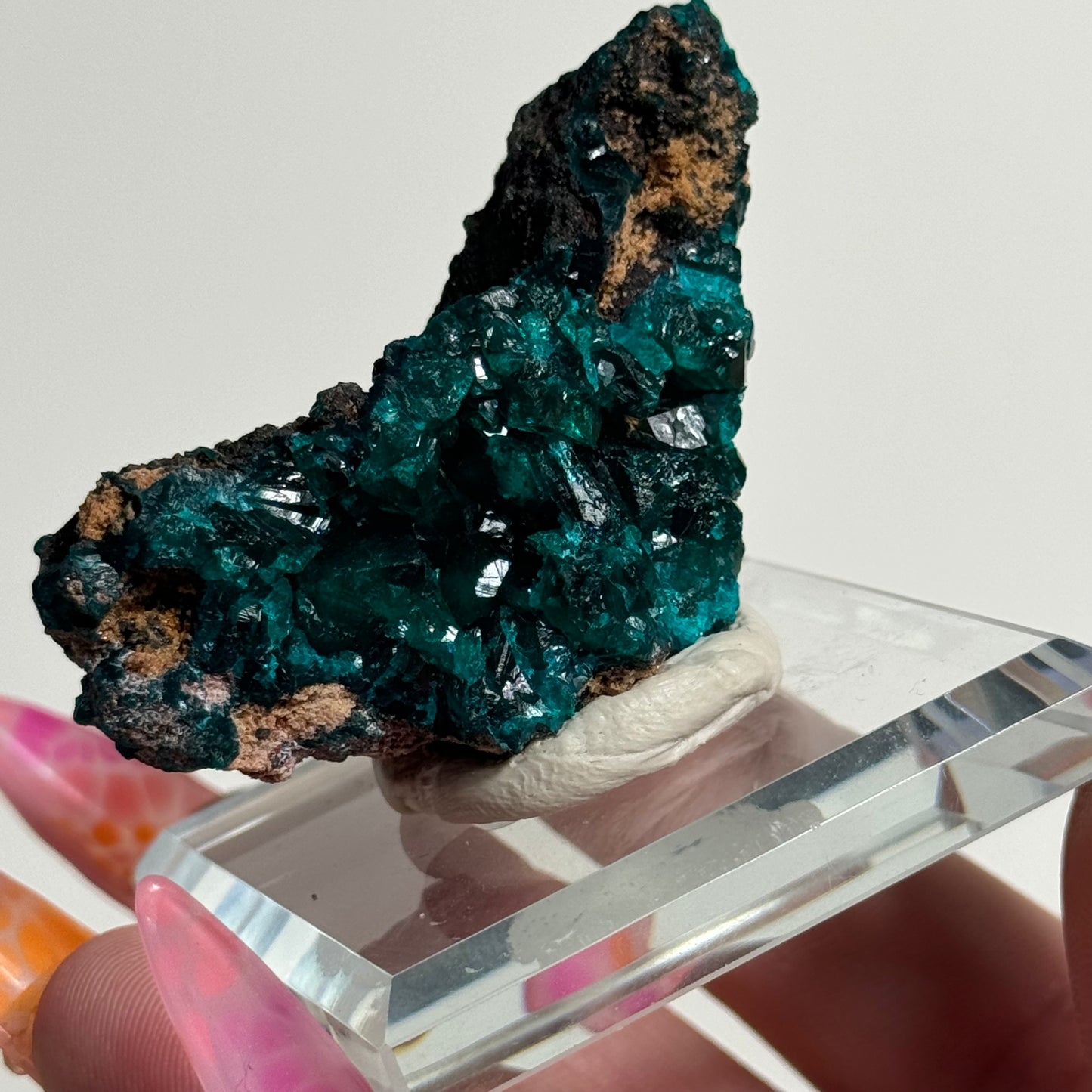 Dioptase Specimen from the Tantara Mine, DR Congo: You Choose