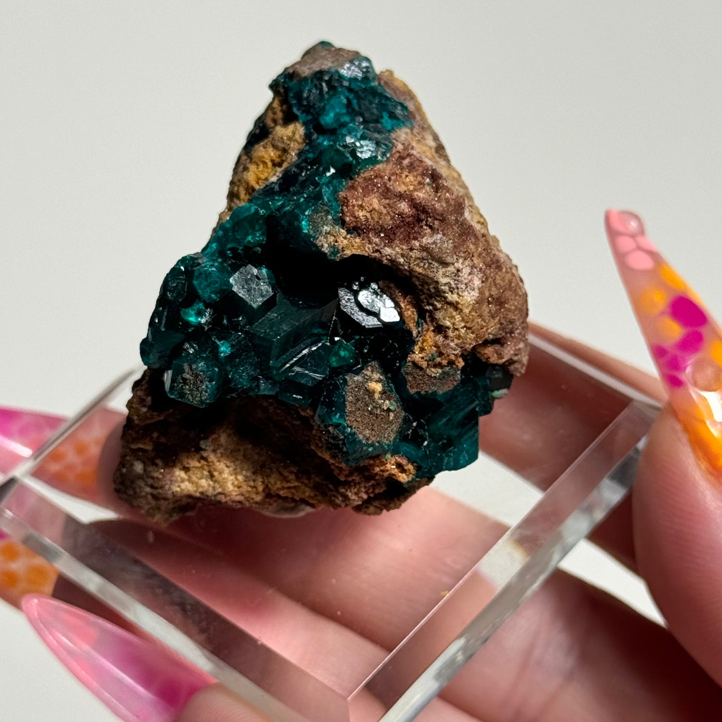 Dioptase Specimen from the Tantara Mine, DR Congo: You Choose