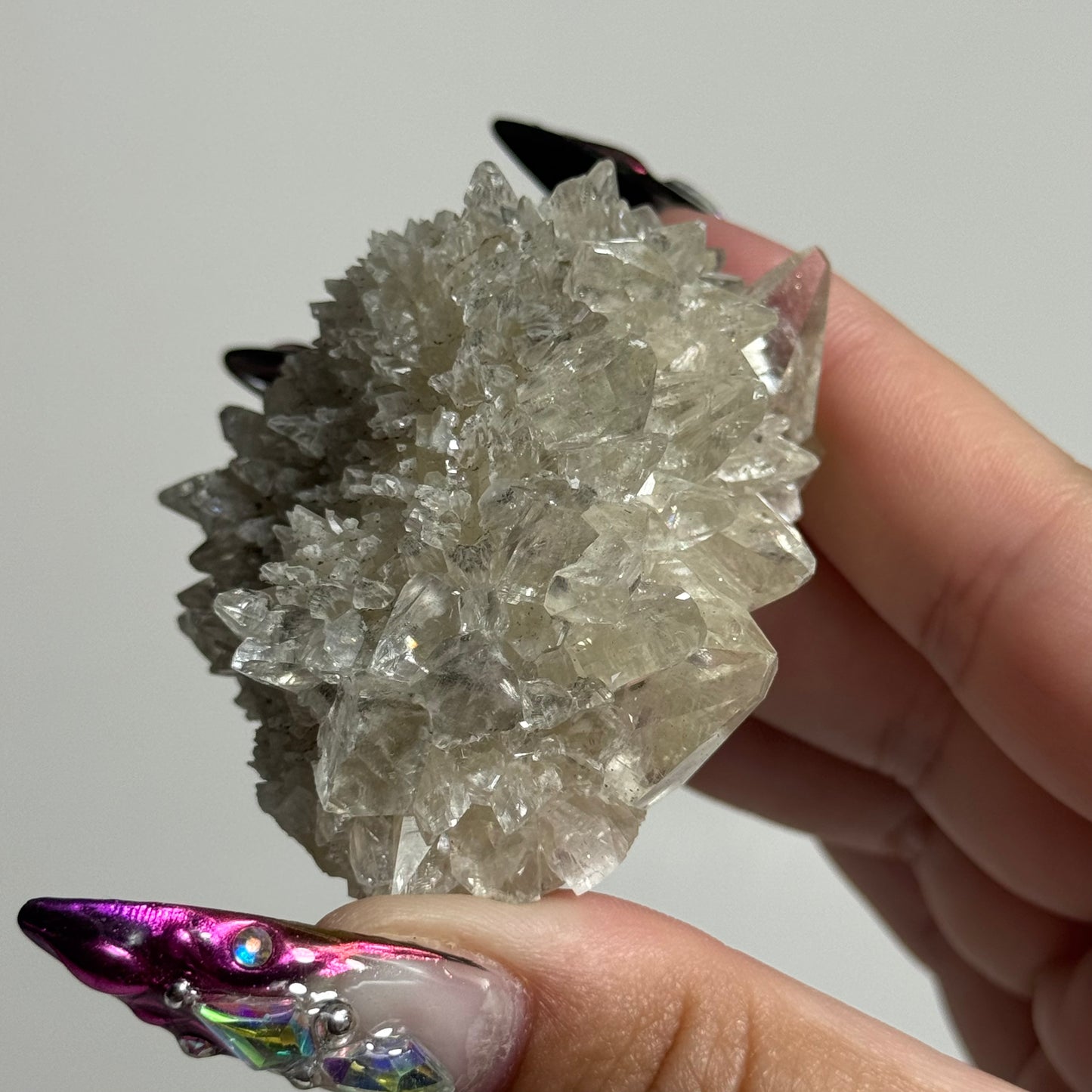 Calcite with Marcasite Inclusions Specimen from Linwood Mine, Iowa: You Choose